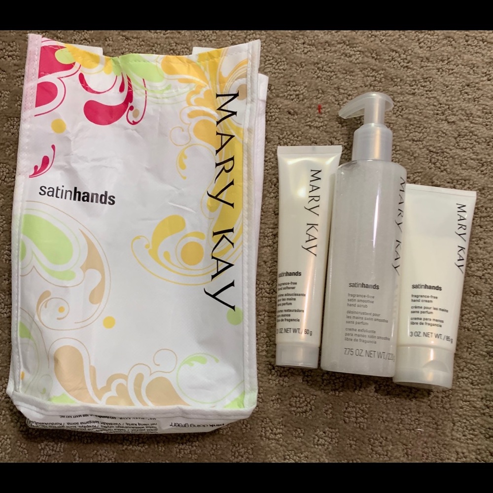 Fragrance free satin hands